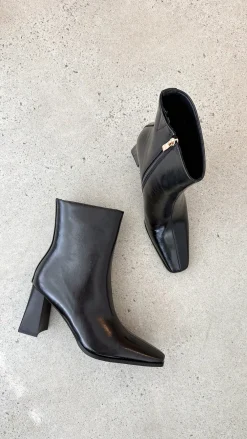 Billini Billini|Shoes^Wez Boots - Black Shine