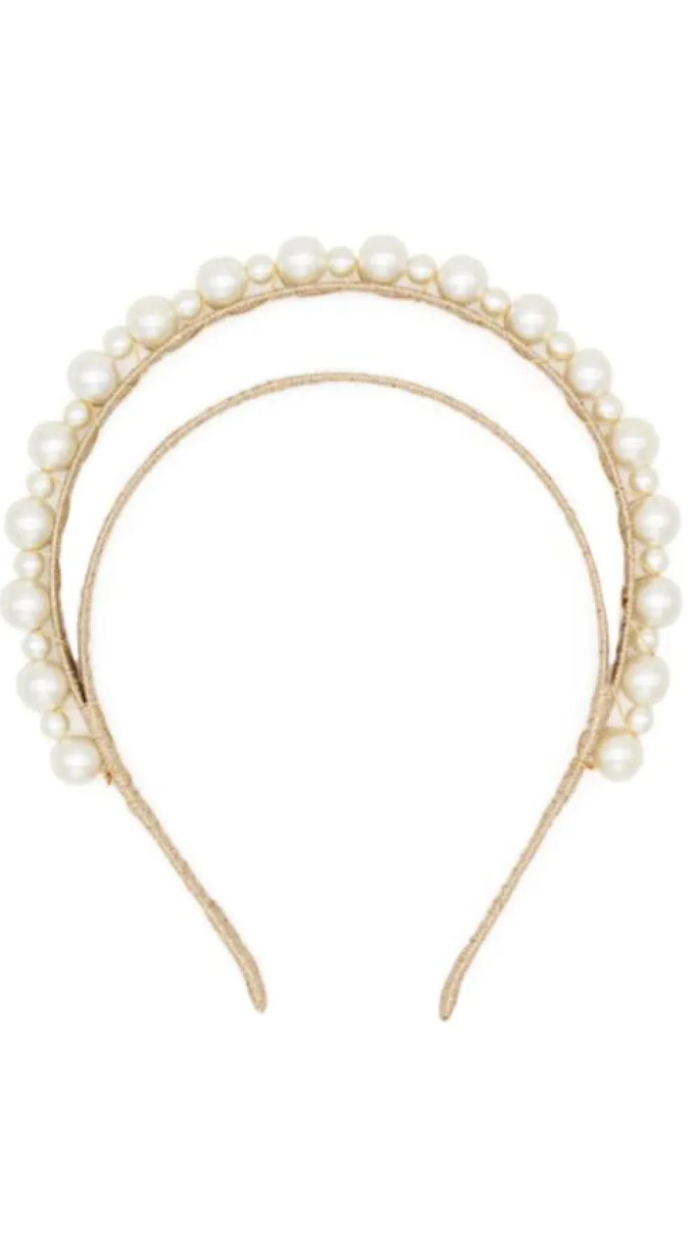 Morgan and Taylor Fascinators|Hair Accessories^Whitney Headpiece - Gold/Pearl