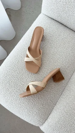 Billini Billini|Heels^Wila Heel - Natural Raffia