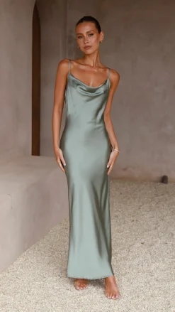 Alive Girl Je T'Aime|Dresses^Willow Maxi Dress - Green