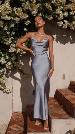 Alive Girl Je T'Aime|Dresses^Willow Maxi Dress - Steel Blue