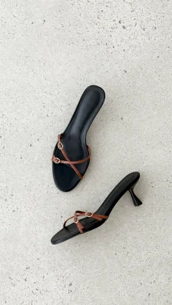Billini Billini|Polo^Wyler Heel - Black / Tan