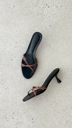 Billini Billini|Polo^Wyler Heel - Black / Tan