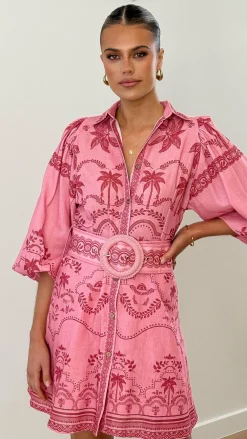 Bubblegum Dresses|Mini^Xander Long Sleeve Mini Dress - Mulberry