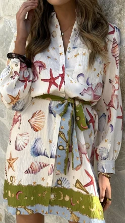 Iris Maxi Dresses|Mini^Xara Mini Dress - Ethereal Print