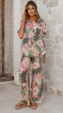Burans Sets|Bottoms^Xiana Pants - Tropical Print