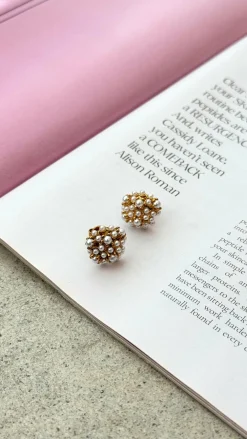 Your Accessory Shop Earrings|Mi Amore^Yatima 18K Gold Earrings - Gold / Pearl