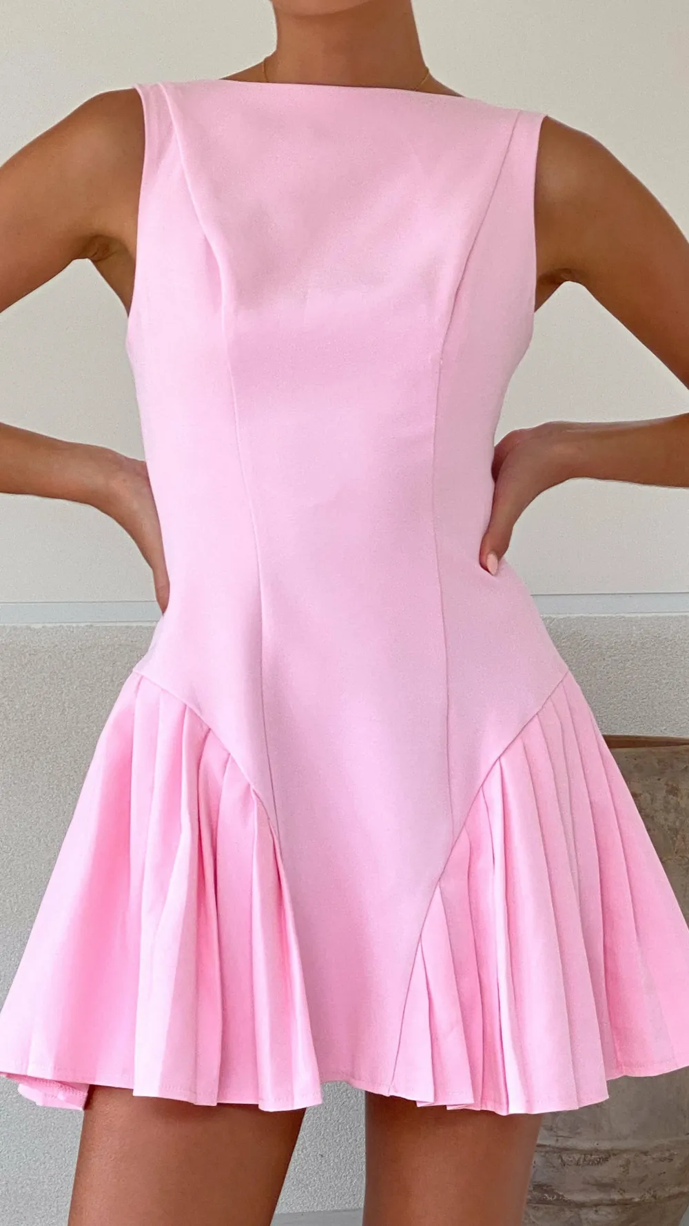 SASHA (BNE) Dresses|Mini^Yesim Mini Dress - Baby Pink