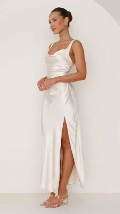 LILYWHYT Mon Cheri|Dresses^Zendaya Maxi Dress - Champagne