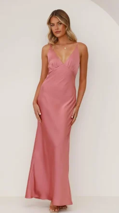 Alive Girl Je T'Aime|Dresses^Ziah Maxi Dress - Baked Rose