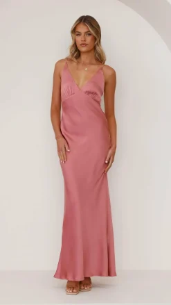 Alive Girl Je T'Aime|Dresses^Ziah Maxi Dress - Baked Rose
