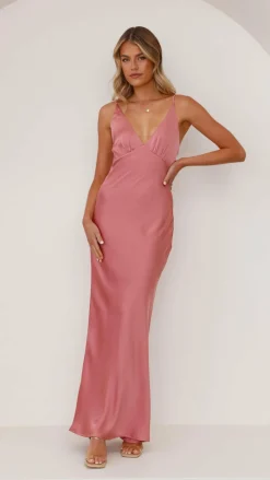 Alive Girl Je T'Aime|Dresses^Ziah Maxi Dress - Baked Rose