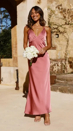 Alive Girl Je T'Aime|Dresses^Ziah Maxi Dress - Baked Rose