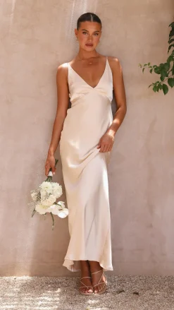 Alive Girl Je T'Aime|Dresses^Ziah Maxi Dress - Champagne