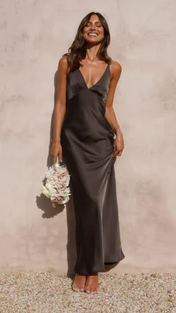 Alive Girl Je T'Aime|Dresses^Ziah Maxi Dress - Espresso