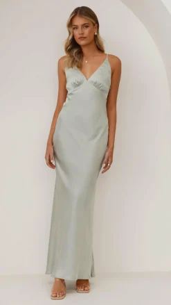 Alive Girl Sale Evening|Wedding Guest Dresses^Ziah Maxi Dress - Olive