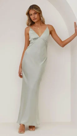Alive Girl Sale Evening|Wedding Guest Dresses^Ziah Maxi Dress - Olive