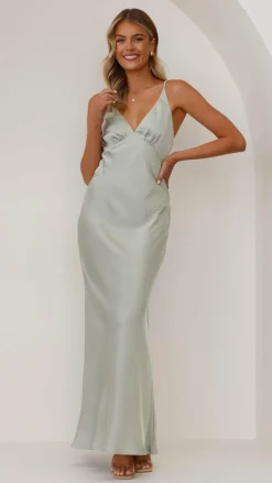 Alive Girl Sale Evening|Wedding Guest Dresses^Ziah Maxi Dress - Olive