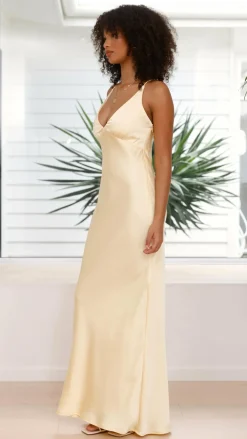 Alive Girl Je T'Aime|Dresses^Ziah Maxi Dress - Yellow