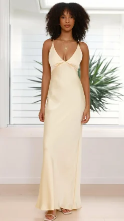 Alive Girl Je T'Aime|Dresses^Ziah Maxi Dress - Yellow