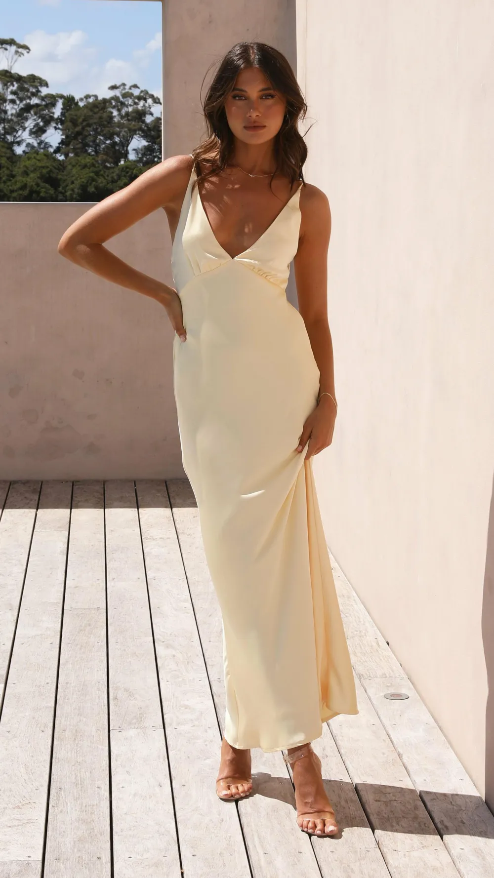 Alive Girl Je T'Aime|Dresses^Ziah Maxi Dress - Yellow